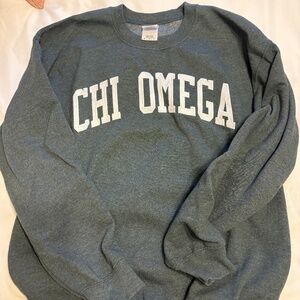 BRAND NEW Gildan Chi Omega Crewneck